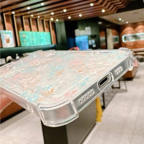 ⚠️Clearance🫧iPhone 14/Pro/Pro Max Cute Floral iPhone Case With Card Holder - Picture 5 of 5